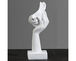 Denkend beeldje, decoratieve figuren, decoratie voor woonkamer, Home Store decoratie, moderne abstracte kunstsculpturen decoratie, kantoordecoraties, polyresin, cadeau