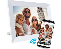 Denver Digitale fotolijst 10.1 inch - Full HD - Frameo App - Fotokader - WiFi - 16GB - IPS Touchscreen - PFF1064W