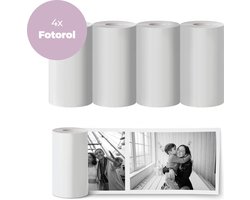 Denver Papierrollen (57 x 30 mm) voor Kindercamera met Printer en Pocket Printer 4 Stuks - PP40 - Wit