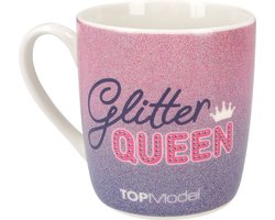 Depesche - TOPModel beker - GLITTER QUEEN