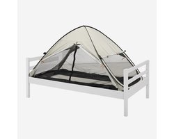 Deryan Bedtent Pop Up klamboe - 200x90cm - 1mm gaas - Ivory