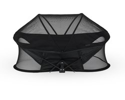 Deryan Infant Deluxe BabyBox Campingbedje - Matras en klamboe - Zwart