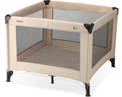 Deryan Kinderbox Inklapbaar - Veilige Speelbox voor Baby - Nougat
