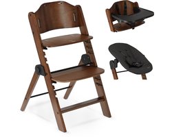 Deryan Odin Luxe Kinderstoel met Bouncer - Donkerbruin/Donkergrijs