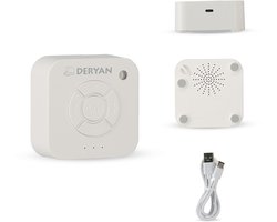 Deryan White Noise Box - Baby Slaaphulp - 9 Geluiden - Oplaadbaar