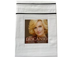 Descanso 9030-J Kussenslopen - 100% Katoen - 60x70 cm - 2 Stuks - Wit