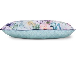 Descanso sierkussen bloemen - 30x60 cm - Multi - 100% Polyester velours