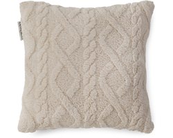 Descanso sierkussen jacquard teddy - 40x40 cm - Ecru - Teddy
