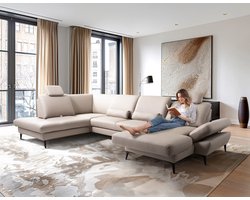 Deseo Matera Corner Sofa - Madras 516