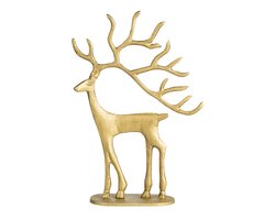 Design and Decor - Grote Gouden Rendier Kerstversiering - Woondecoratie - Kerstdecoratie - Feestdagengeschenk
