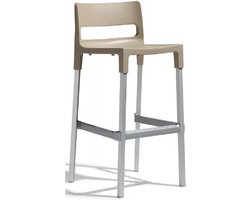 Design barkruk S•CAB Model DIVO. Verkrijgbaar in kleur beige. Verpakt per 4 stuks en 5 jaar garantie!