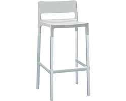 Design barkruk S•CAB Model DIVO. Verkrijgbaar in kleur ivoor. Verpakt per 4 stuks en 5 jaar garantie!