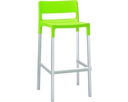 Design barkruk S•CAB Model DIVO. Verkrijgbaar in kleur lichtgroen. Verpakt per 4 stuks en 5 jaar garantie!