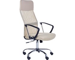 DESIGN - Bureaustoel - Beige - Mesh