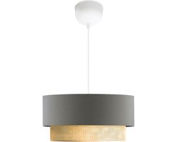 Design hanglamp Loughborough E27 wit grijs en geel