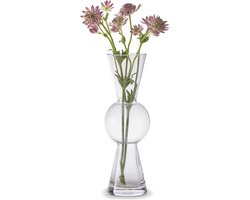Design House Stockholm Bon Bon vaas medium transparant design Eva Schildt