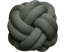 DESIGN HOUSE STOCKHOLM - KNOT kussen Forest Green - Ø30cm