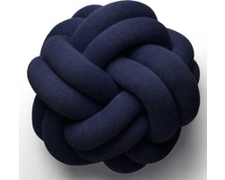 DESIGN HOUSE STOCKHOLM - KNOT kussen Navy - Ø30cm