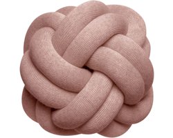 Design House Stockholm - Knot Kussen, stoffig roze