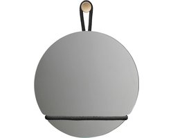DESIGN HOUSE STOCKHOLM - LASSO Round ronde wandspiegel - Ø50 x 2,4 cm