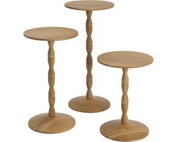 Design House Stockholm Pedestal tafel eiken design Matti Klenell