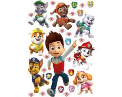Design Paw Patrol Redding, decoratieve stickers voor muren, meubels en interieur van een kinderkamer, 42,5 x 65 cm, DK 1734, meerkleurig, 5 cm x 65 cm
