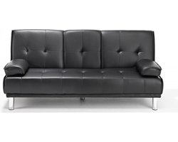 Design slaapbank sofa Cinema zwart