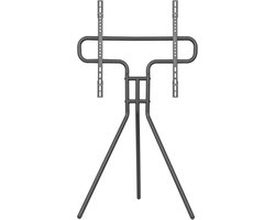 Design Tv Standaard Statief voor Tot 70 Inch Beeldschermen - 134 cm Hoog