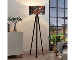 Design Vloerlamp 140 cm - Unieke Meerkleurige Staande Lamp voor Woonkamer en Kantoor