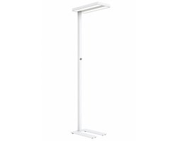 Design Vloerlamp Wit – Speciaal voor Bureau & Kantoor – Dimbaar neutraal wit licht