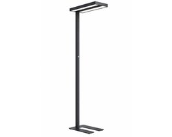 Design Vloerlamp Zwart – Speciaal voor Bureau & Kantoor – Dimbaar neutraal wit licht