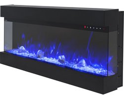 Design4AlleZ 3zijdige Elektrische sfeerhaard 152x49x20,2 cm