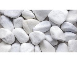 Design4AlleZ 70 witte sierstenen sfeerhaard