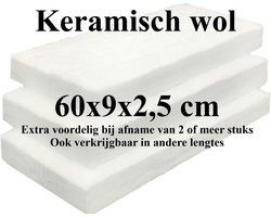 Design4AlleZ Keramisch wol 60x9x2,5 cm