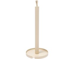 Designbite - keukenrolhouder - Latte - Creme - Metaal