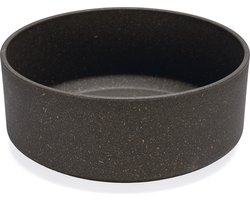 Designed by Lotte Eetbak Noor - Honden voerbak - Eetbak - Bamboe - Grijs - 21 cm