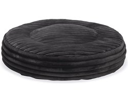 Designed by Lotte Reza - Hondenkusen - Rond - Antraciet - 95x95x20 cm