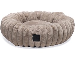 Designed by Lotte Reza - Kattenmand - Beige - 50x50x15 cm