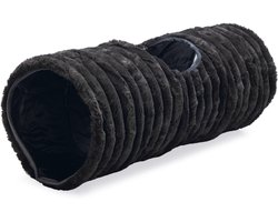 Designed by Lotte Reza - Kattentunnel - Antraciet - 70x25x25 cm