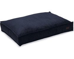 Designed by Lotte Ribbed - Hondenkussen - Antraciet - 100x70x15 cm