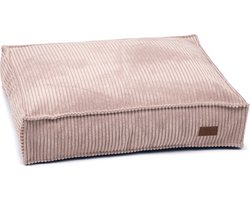 Designed by Lotte Ribbed - Hondenkussen - Roze - 70 x 55 cm - Hond