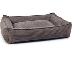 Designed by Lotte Ribbed - Hondenmand - Bruin - 95x80x23 cm