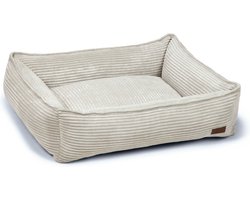 Designed by Lotte Ribbed - Hondenmand - Lichtgrijs - 80x70x22 cm
