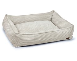 Designed by Lotte Ribbed - Hondenmand - Lichtgrijs - 95x80x23 cm