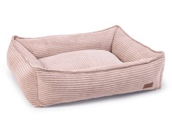 Designed by Lotte Ribbed - Hondenmand - Roze - 80x70x22 cm