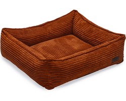 Designed by Lotte Ribbed - Hondenmand - Terracotta - 65x60x20 cm