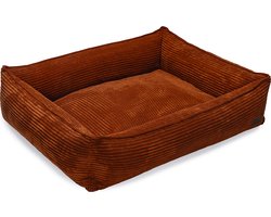 Designed by Lotte Ribbed - Hondenmand - Terracotta - 95x80x23 cm