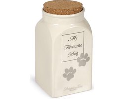 Designed by Lotte - Voorraadbus Hond - 11x11x 20,5 cm