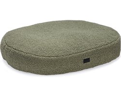 Designed by Lotte Yndis - Hondenkussen - Ovaal - Groen - 100x70x15 cm