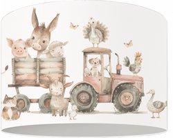 Designed4Kids - hanglamp kinderkamer -Kinderlamp boerderij - boerderij dieren - boerderij kinderkamer